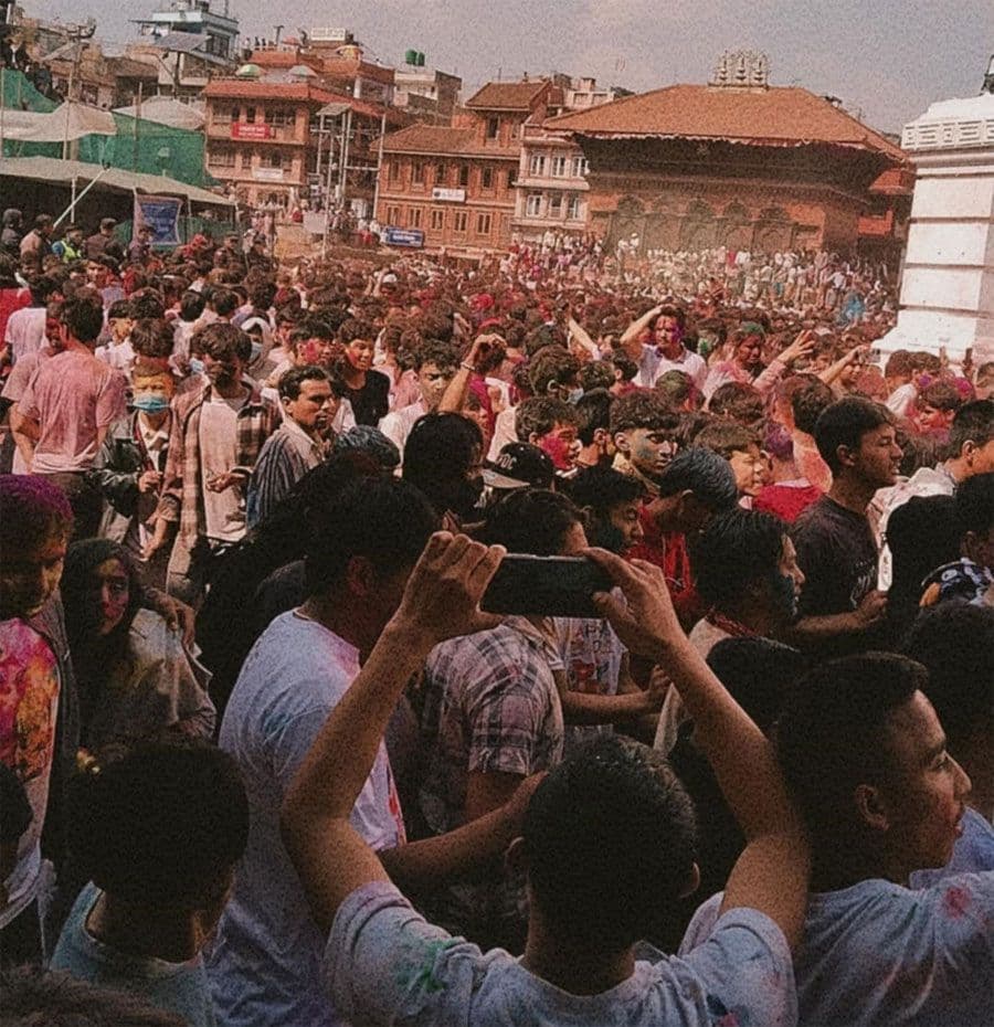 Holi Festival day celebration 