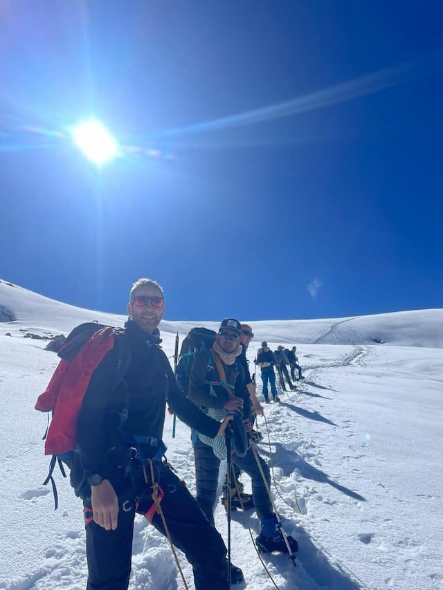 Day 3 - Amphu Labtsa Base Camp to Cross Amphu Labtsa Pass (5,800m), Trek to Chhukung