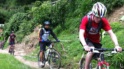 Kathmandu Valley cycling
