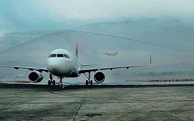 Sagarmatha Aircraft touches down