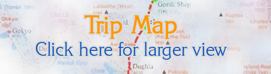 Annapurna alternative or Khopra Danda Treks Map